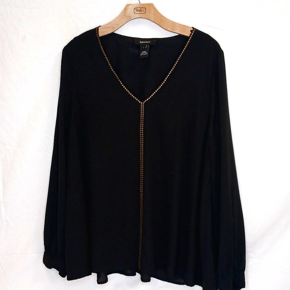 Karen Kane Sheer Blouse